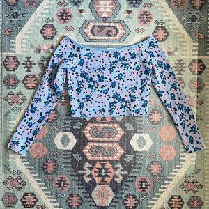 Zara Floral Crop Top